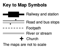 Key to maps