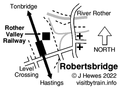 Robertsbridge map