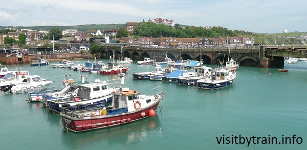 Photograph of Folkestone Harbour