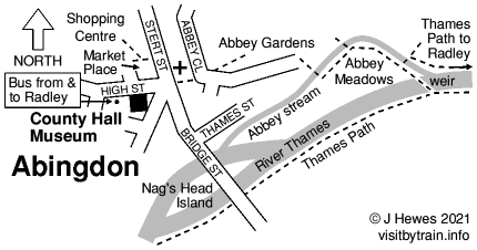 Abingdon map