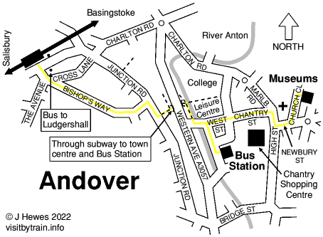 Andover map
