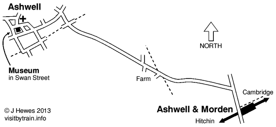 Ashwell & Morden map