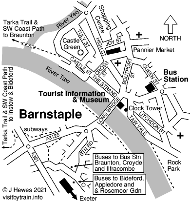 Barnstaple map
