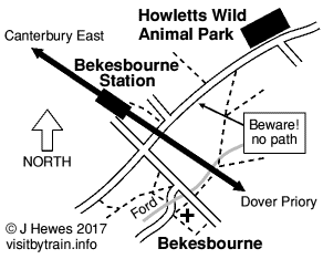 Bekesbourne map