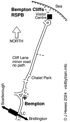 Bempton map