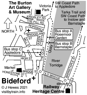 Bideford map