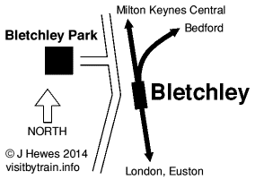 Bletchley map