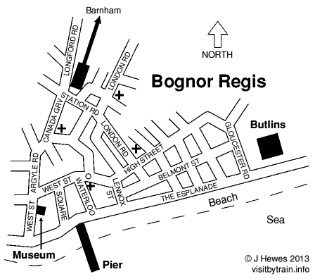 Bognor Regis map