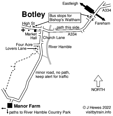 Botley map
