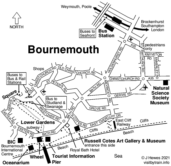 Bournemouth map
