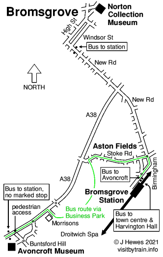 Bromsgrove map