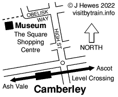 Camberley map