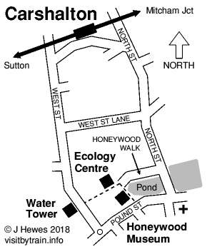 Carshalton map