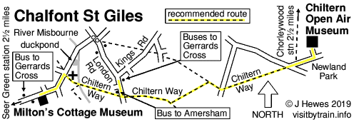 Chalfont St Giles map