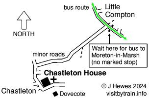 Chastleton House map