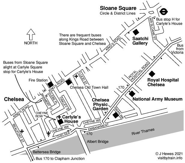 Chelsea map