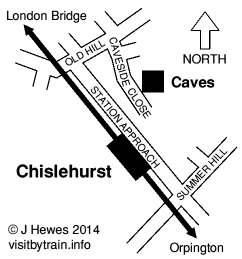 Chislehurst map