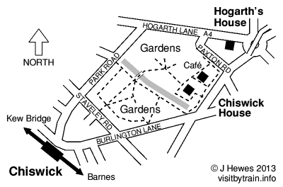 Chiswick map