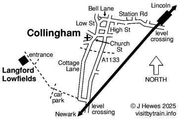 Collingham map