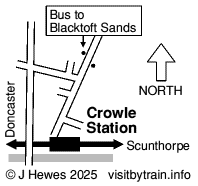 Crowle map