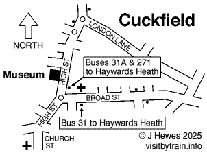 Cuckfield map