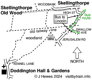 Skellingthorpe and Doddington map
