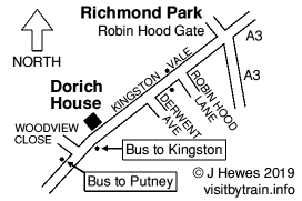 Dorich House map