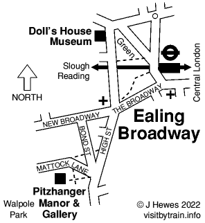 Ealing Broadway map