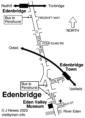 Edenbridge map