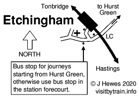Etchingham map
