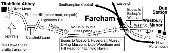 Fareham map