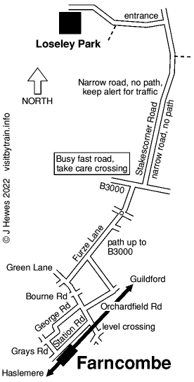 Farncombe map