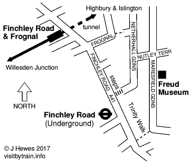 Finchley Road map