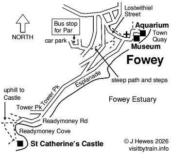 Fowey map