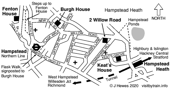 Hampstead map