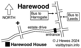 Harewood map