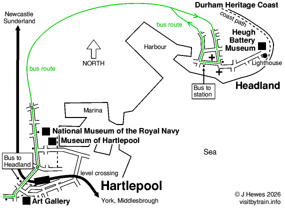 Hartlepool map