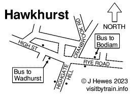 Hawkhurst map