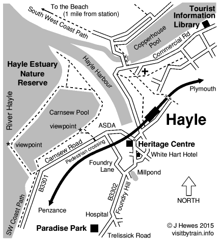 Hayle map