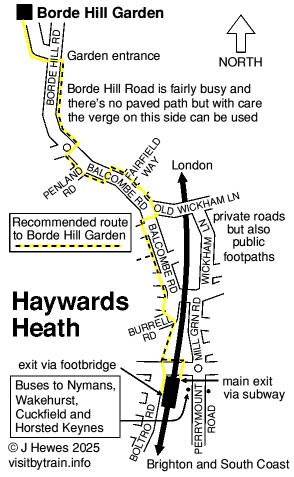 Haywards Heath map