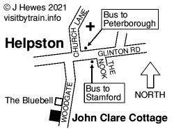 Helpston map