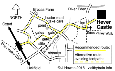 Hever map