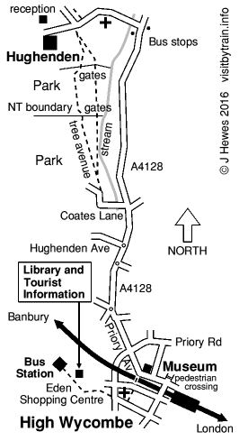 High Wycombe map