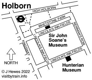 Holborn map