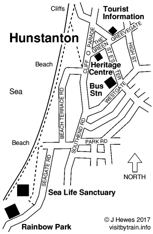 Hunstanton map