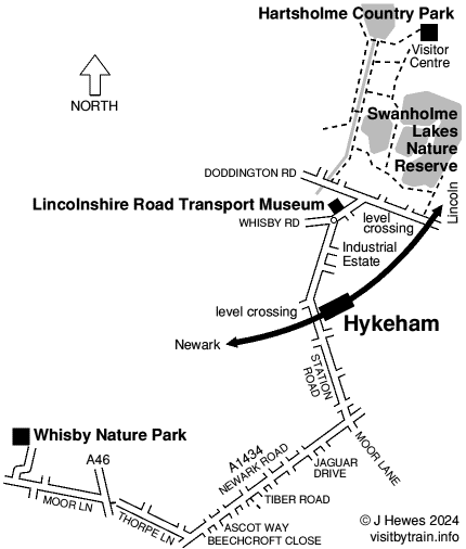 Hykeham map