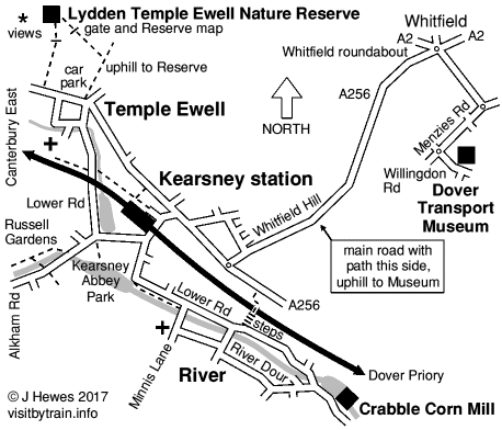 Kearsney map