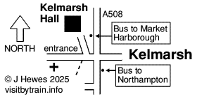 Kelmarsh map