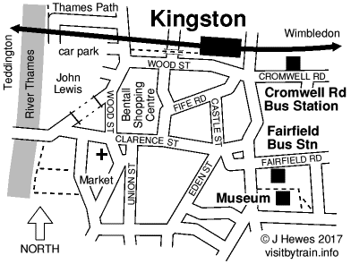 Kingston map