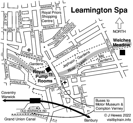 Leamington Spa map